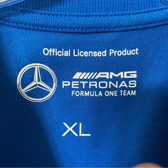 Mercedes AMG F1 Short Sleeve Polo Shirt New Size Extra Large - Picture 5 of 11